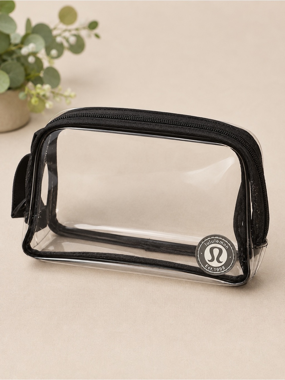 Lululemon Everywhere Belt Bag Clear Black Festival Stadium Crossbody NWT